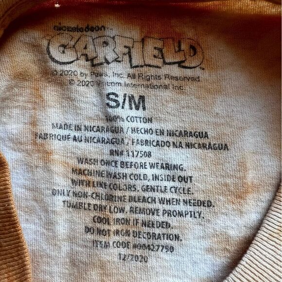 Garfield Graphic Tie Dye T-shirt - Picture 4 of 7